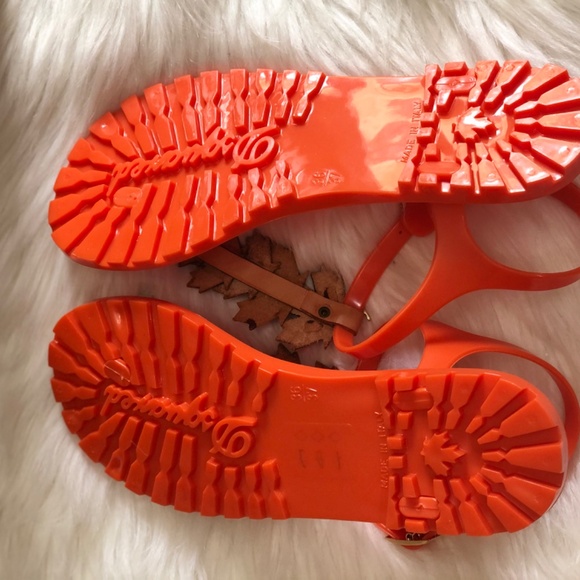NIB DSQUARED2 JELLY THONG SANDALS SIZE 36/37 - Picture 5 of 5
